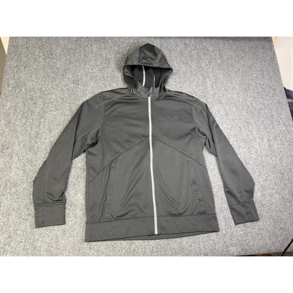 Men's The North Face Mountain Athletics Full Zip Jacket Size XL Gray